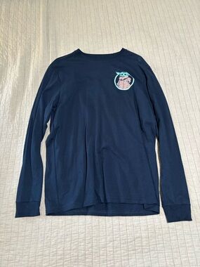 Star Wars Navy Baby Yoda Graphic Tee